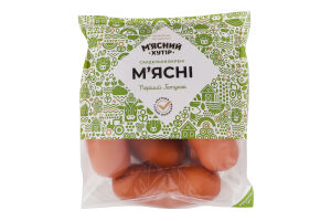 Сардельки вареные из мяса птицы Мясные М'ясний хутір 1с кг