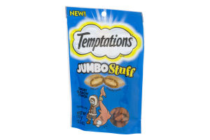 Temptations Jumbo Stuff Cat Treats Savory Salmon Flavor
