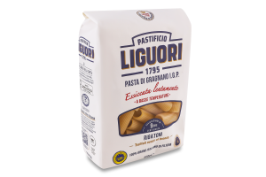 Изделия макаронные из твердых сортов пшеницы Ригатони Pastificio Liguori м/у 500г