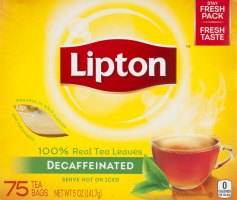Lipton Tea Decaffeinated - 75 CT