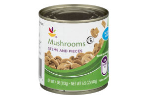 Ahold Mushrooms No Salt Added Stems and Pieces