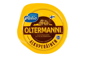 Сир 50% напівтвердий жирний Oltermanni Valio в/ґ в/у 250г