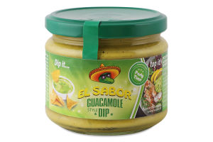 Соус гуакамоле пастеризований Dip El Sabor с/б 300г