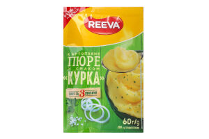 Пюре картопляне швидкого приготування Курка Reeva м/у 60г