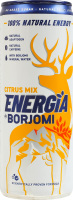 Напій безалкогольний газований тонізувальний соковий зі смаком цитрусових Energia Borjomi з/б 240мл