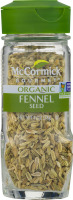 McCormick Gourmet Organic Fennel Seed