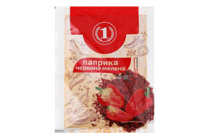 Паприка красная молотая ТМ "1" м/у 20г