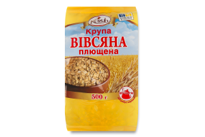 Крупа овсяная плющенная Kozub м/у 500г