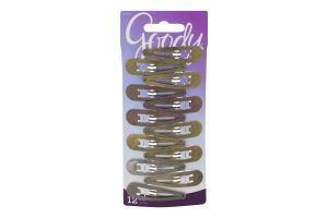 Goody Classics Snap Clips - 12 CT