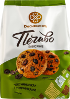 Печиво вівсяне з родзинками Dесняночка м/у 400г