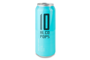 Напиток сброженный 500мл 10% газированный Эйфория 10 Alco Pops ж/б