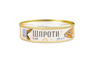 Шпроты в масле TaFish ж/б 150г