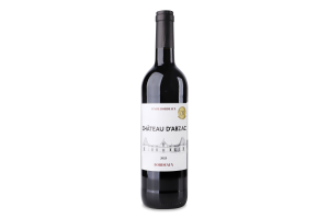 Вино 750мл 13% червоне сухе Bordeaux Chateau D'abzac пл