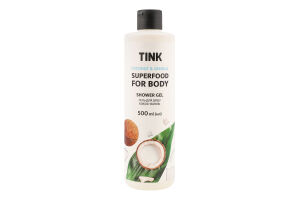 Гель для душу Coconut&Vanilla Superfood for body Tink 500мл