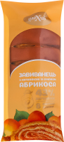 Завиванець з начинкою зі смаком абрикоса Цар хліб м/у 350г
