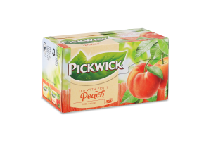 Чай чорний ароматизований персиковий Pickwick к/у 20х1.5г