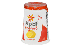 Yoplait Original Low Fat Yogurt Lemon Burst