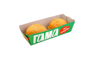 Гамбургеры с домашней котлетой Мини Гама Fresh Sandwiches м/у 180г
