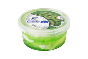 Десерт сметанний 12% молоковмісний з наповнювачем Зорька Ківі п/у 0.4кг