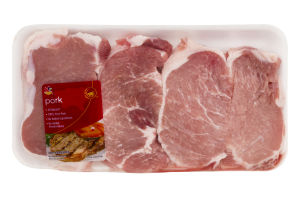 Ahold Boneless Pork Chops Center Cut