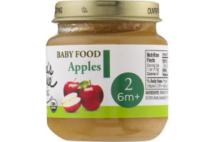 Nature's Promise Organic Baby Food Apples 6m+