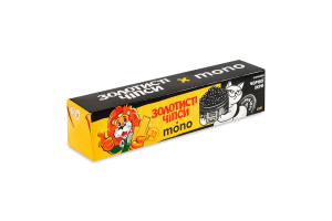 Чипсы картофельные со вкусом черной икры Mono Золотисті к/у 100г