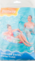 Круг надувной для детей от 10лет d91см №36084 Summer swirl Bestway 1шт