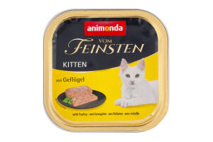 Корм д/кошенят з птицею 100г Вом Фейштн