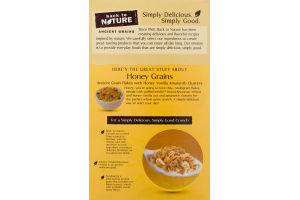 Back to Nature Cereal Honey Grains