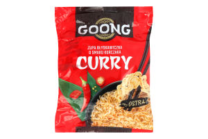 Лапша Goong быстр пригот со вкусом курицы и карри
