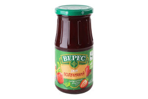 Джем клубничный стерилизованный Верес с/б 555г