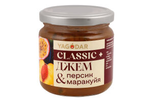Джем Персик-маракуйя Yagodar с/б 210г