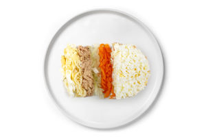 Салат Мимоза с тунцом