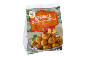 Ahold Chicken Meatballs Quesadilla