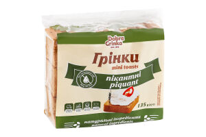 Гренки Пикантные Dobra grinka м/у 135г