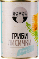 Гриби Borde Лисички консервовані