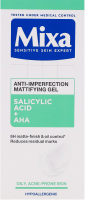 Гель матуючий проти недоліків шкіри з саліциловою кислотою та AHA Mixa 50мл