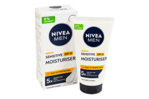 Крем для чувствительной кожи SPF 15 Nivea Men 75мл