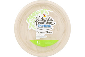 Nature's Promise Dinner Plates - 15 CT