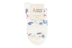 Шкарпетки жіночі Легка хода №5620 23 молоко