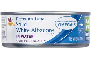 Ahold Solid White Albacore in Water Premium Tuna