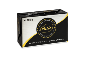 Масло сливочное 82% несоленое Valio м/у 200г