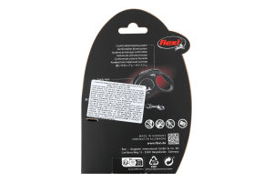 Повідець-рулетка д/собак до 12кг New Classic чорний стрічка р.XS 3м Flexi