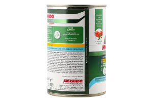 Корм д/котів Шматочки в соусі з тунцем томатами та стручковою квасолею 405г ж/б Morando Tradizioni