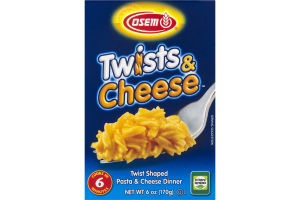 Osem Twists & Cheese Pasta & Cheese Dinner