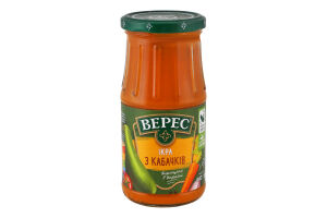 Икра из кабачков стерилизованная Экстра Верес с/б 440г