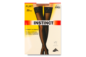 Панчохи жіночі Instinct Flirt 20den 3/4 natural