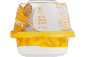 Yoplait Dippers Greek Nonfat Yogurt Vanilla Bean + Honey Oat Crisps