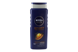 Гель для душу для тіла, обличчя та волосся 3в1 Спорт Nivea Men 500мл