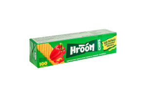 Чипси картопляні пластинки Паприка Hroom к/у 100г